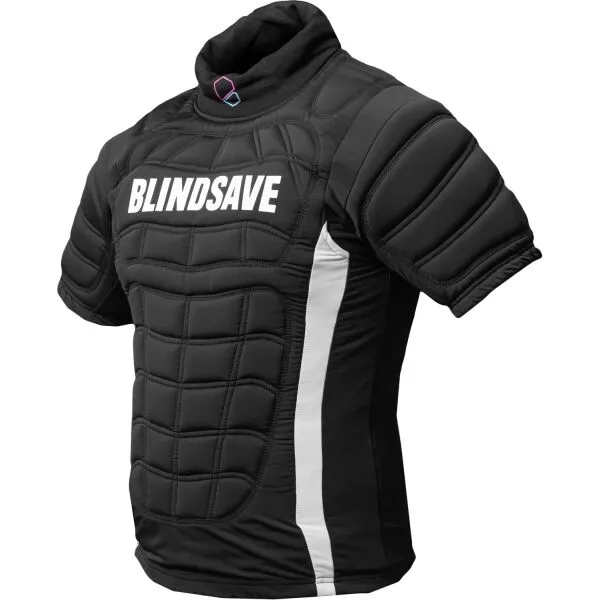 BLINDSAVE PROTECTIVE VEST JR Juniorská brankárska vesta, čierna, veľkosť