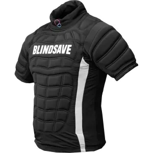 BLINDSAVE PROTECTIVE VEST JR Juniorská brankárska vesta, čierna, veľkosť