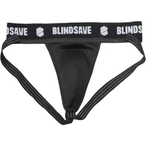 BLINDSAVE JOCKSTRAP + CUP JR Juniorský suspenzor, čierna, veľkosť