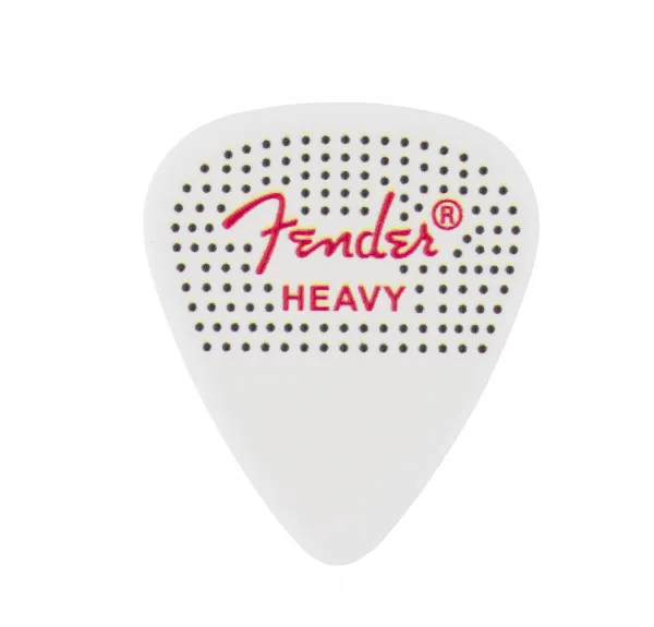 Fender 351 Dotted Celluloid Picks 12-Pack Heavy