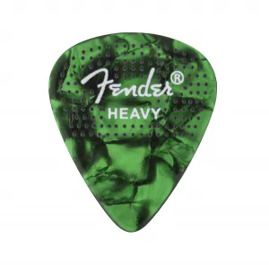 Fender 351 Dotted Celluloid Picks 12-Pack Heavy