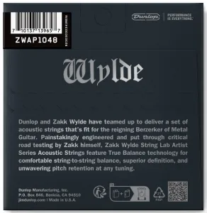 Dunlop Zakk Wylde Acoustic 10-48