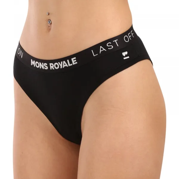Dámske nohavičky Mons Royale merino čierne (100786-1169-001) M