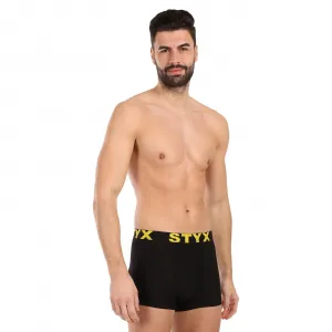 Pánske boxerky Styx športová guma čierne (G6960) M, trenky