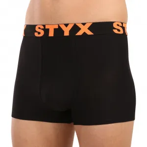 Pánske boxerky Styx športová guma čierne (G5960) M, trenky