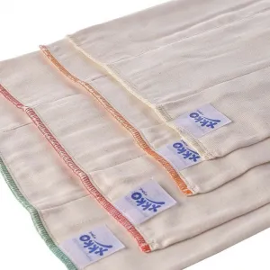XKKO Organic Viacvrstvové plienky (4/8/4) NATURAL - Newborn