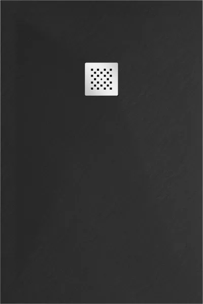 MEXEN - Stone+ sprchová vanička obdĺžniková 100x70, čierna 44707010