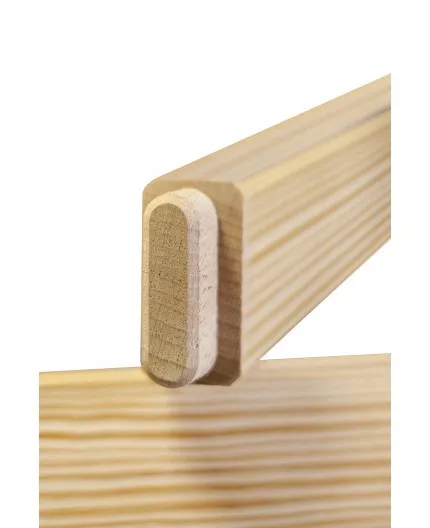 Drevenýdvojdielnyrebrík2x4snosnosťou150kg
