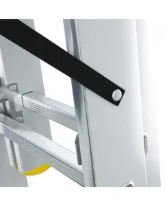 Viacúčelovýhliníkovýrebrík,3x10priečokanosnosť150kg