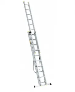 Viacúčelovýhliníkovýrebrík,3x10priečokanosnosť150kg