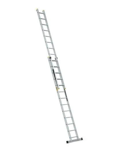 Dvojdielnymultifunkčnýhliníkovýrebríksnosnosťou150kg,2x13schodov