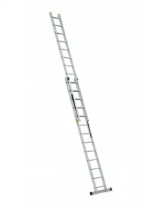 Dvojdielnymultifunkčnýhliníkovýrebríksnosnosťou150kg,2x13schodov