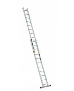Dvojdielnymultifunkčnýhliníkovýrebríksnosnosťou150kg,2x11schodov