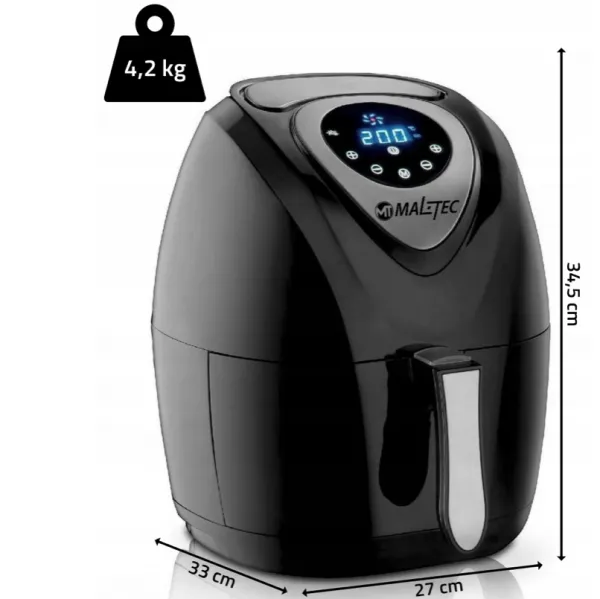 TeplovzdušnáfritézaMaltecAirFryer4,3l
