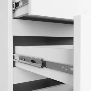Ak furniture Komoda CL4 40 cm bílá