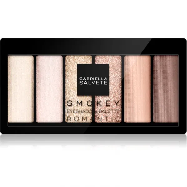 Gabriella Salvete Eyeshadow 6 Shades Palette paletka očných tieňov odtieň You are Flirty 12 g