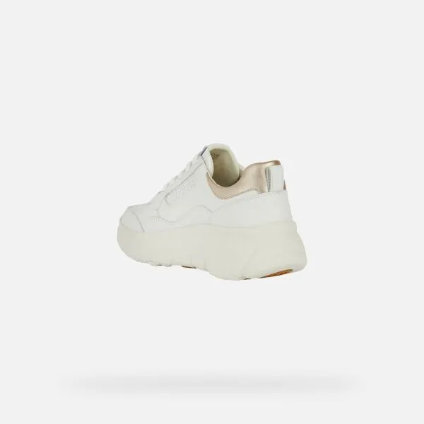 White Women's Sneakers Geox Nebula 2.0 X - Women's