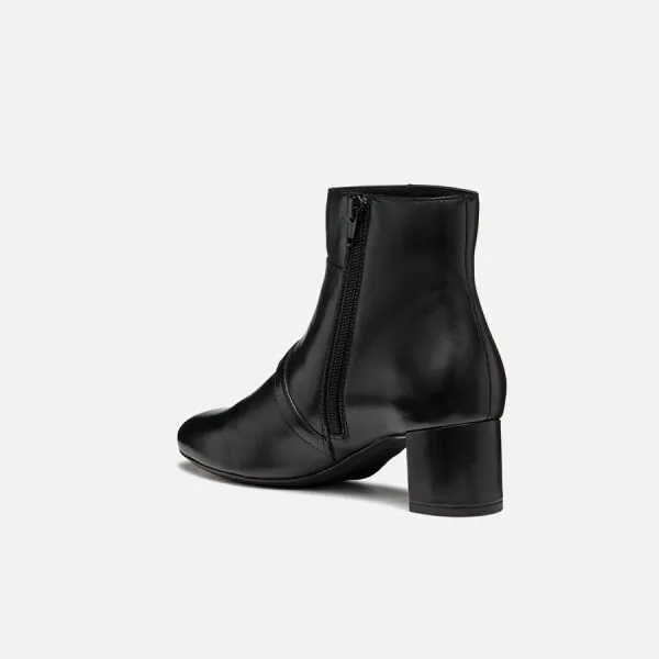 Black women's ankle boots Geox Pheby 50 - Women's