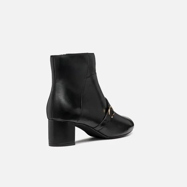 Black women's ankle boots Geox Pheby 50 - Women's