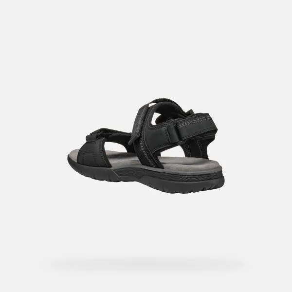 Black men's sandals Geox Spherica EC5 - Men