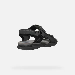 Black men's sandals Geox Spherica EC5 - Men