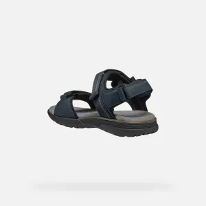 Dark blue men's sandals Geox Spherica EC5 - Men