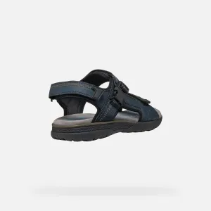 Dark blue men's sandals Geox Spherica EC5 - Men