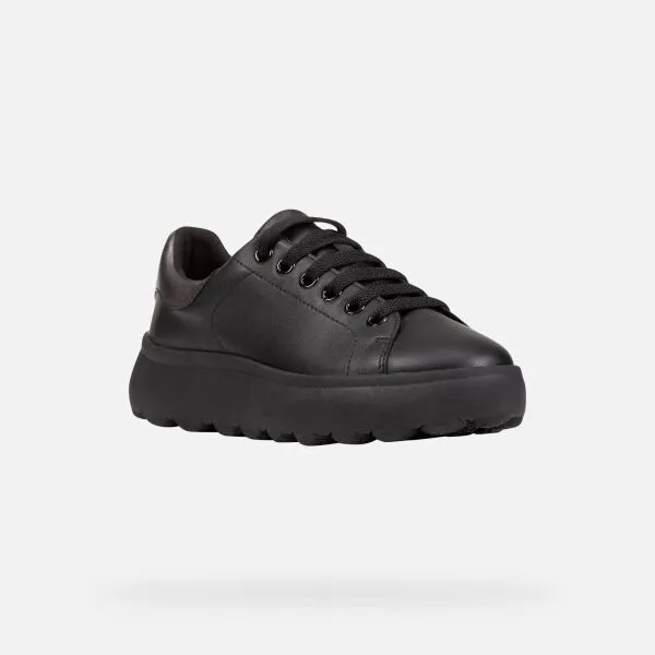 Black women's sneakers Geox Spherica EC4.1 - Women's
