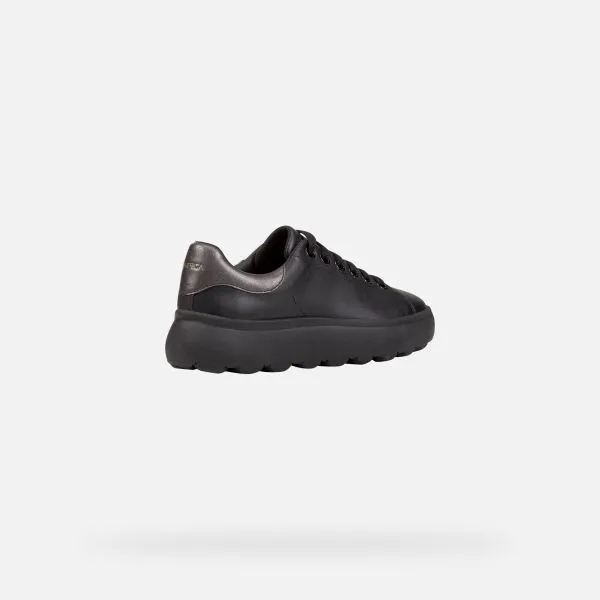 Black women's sneakers Geox Spherica EC4.1 - Women's