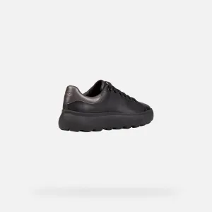Black women's sneakers Geox Spherica EC4.1 - Women's