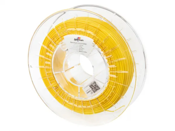 Spectrum 3D filament, S-Flex 85A, 1,75mm, 500g, 80572, bahama yellow 80572
