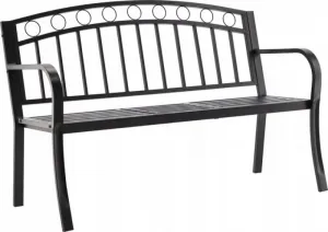 Garden Line Zahradní lavice s rozložitelným stolem Alias černý