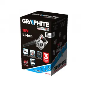 AkumulátorovýfúkačlístiaEnergy+18Vbezbatérie58GE118GRAPHITE