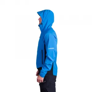 Pánska turistická softshellová bunda NORTHFINDER CIRO-282blueblack