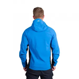 Pánska turistická softshellová bunda NORTHFINDER CIRO-282blueblack