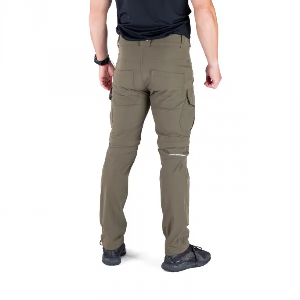 Pánske turistické nohavice NORTHFINDER CARUSO-300darkgreen