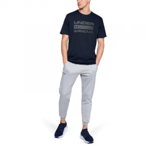 Pánske tričko s krátkym rukávom UNDER ARMOUR UA TEAM ISSUE WORDMARK SS-BLU