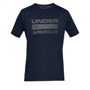 Pánske tričko s krátkym rukávom UNDER ARMOUR UA TEAM ISSUE WORDMARK SS-BLU
