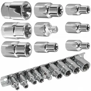 SADA NADSTAVCOV TORX 1/4"-3/8" 8 KS VERKE