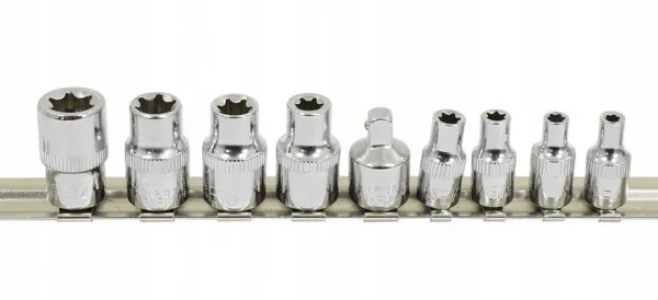 SADA NADSTAVCOV TORX 1/4"-3/8" 8 KS VERKE