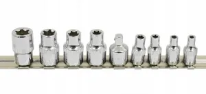 SADA NADSTAVCOV TORX 1/4"-3/8" 8 KS VERKE