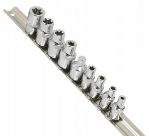 SADA NADSTAVCOV TORX 1/4"-3/8" 8 KS VERKE