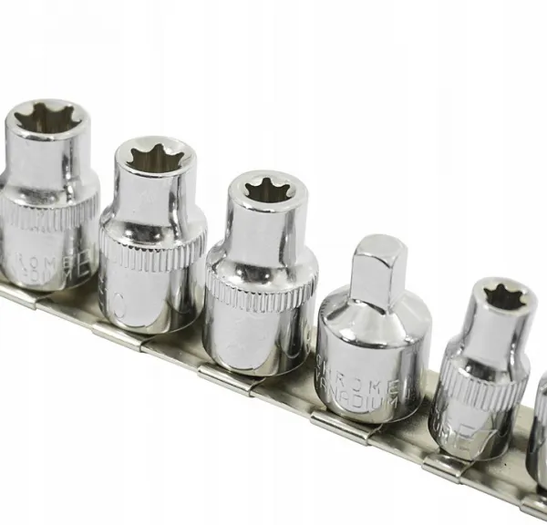 SADA NADSTAVCOV TORX 1/4"-3/8" 8 KS VERKE
