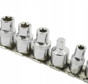 SADA NADSTAVCOV TORX 1/4"-3/8" 8 KS VERKE