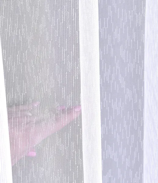Markízový záves, Diana s oválom, biely 250 cm