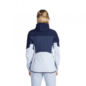Dámska turistická softshellová bunda NORTHFINDER KATHI-387blueblue