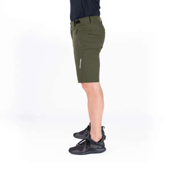 Pánske turistické kraťasy NORTHFINDER ALBRECHT-300darkgreen