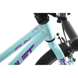 Dievčenský horský bicykel AMULET 16 Fun, celeste blue purple