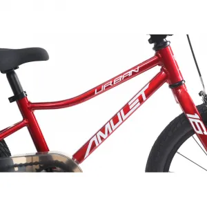 Detský mestský bicykel AMULET 16 Urban, red white