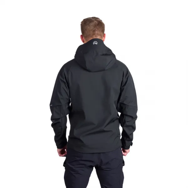 Pánska turistická softshellová bunda NORTHFINDER BRIO-269black